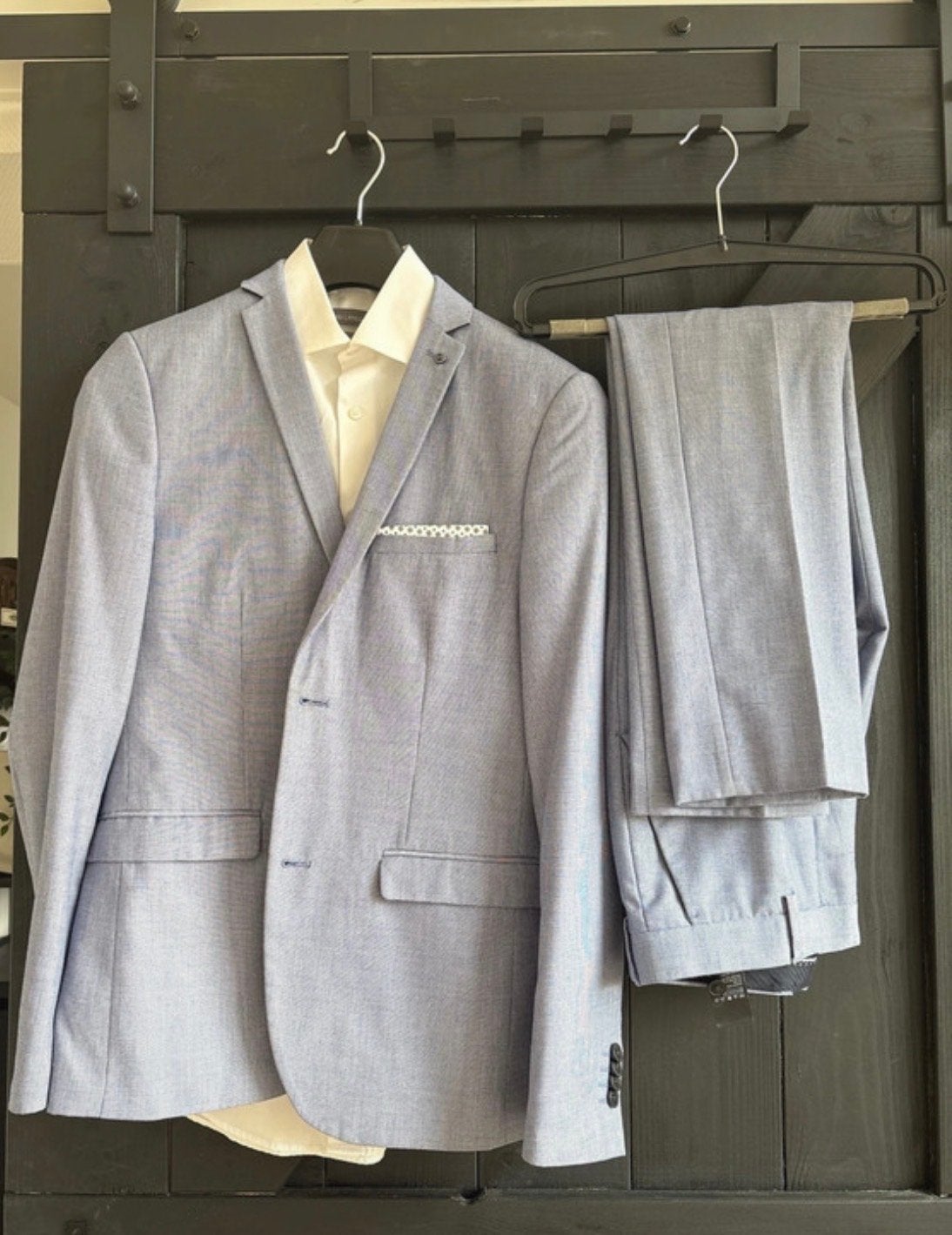 herenpakken, Kleding | Heren, Kostuums en Colberts, Ophalen, Zo goed als nieuw, Maat 46 (S) of kleiner, Blauw