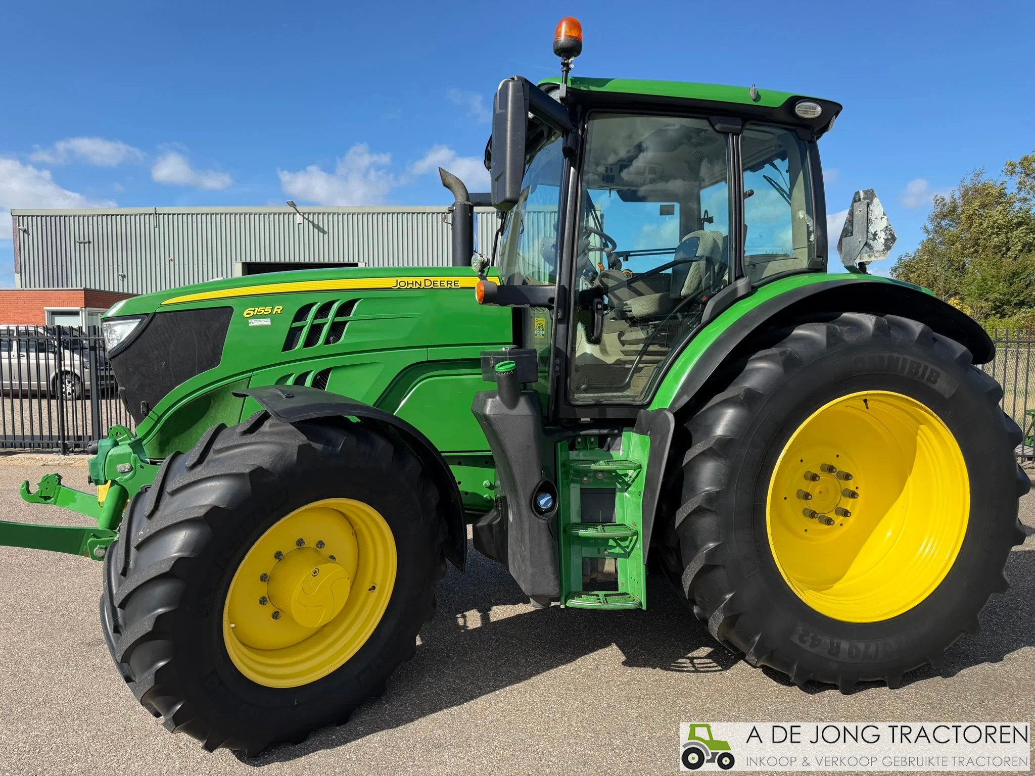 John Deere 6155R 6155r (bj 2016), Gebruikt, 120 tot 160 Pk, John Deere, 7500 tot 10000