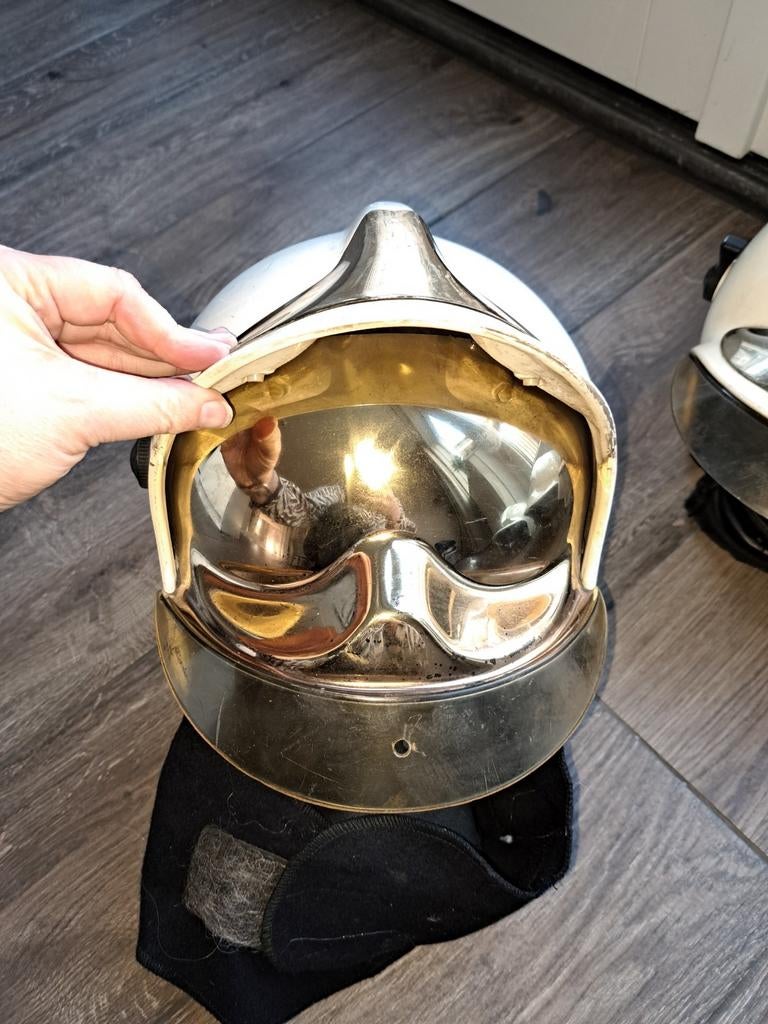 Brandweerhelm, Ophalen of Verzenden, Gebruikt