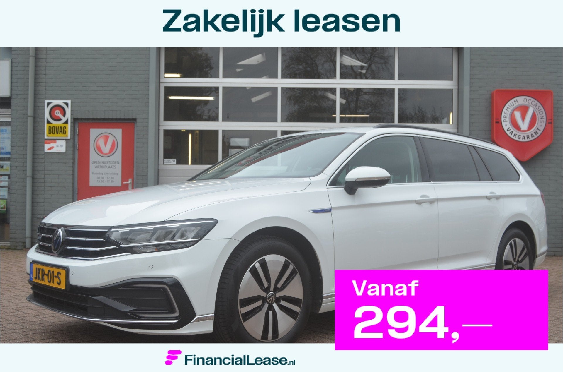 Volkswagen Passat Variant 1.4 TSI PHEV GTE Business 12 mnd., Auto's, Volkswagen, Bedrijf, Lease, Financial lease, Passat, ABS