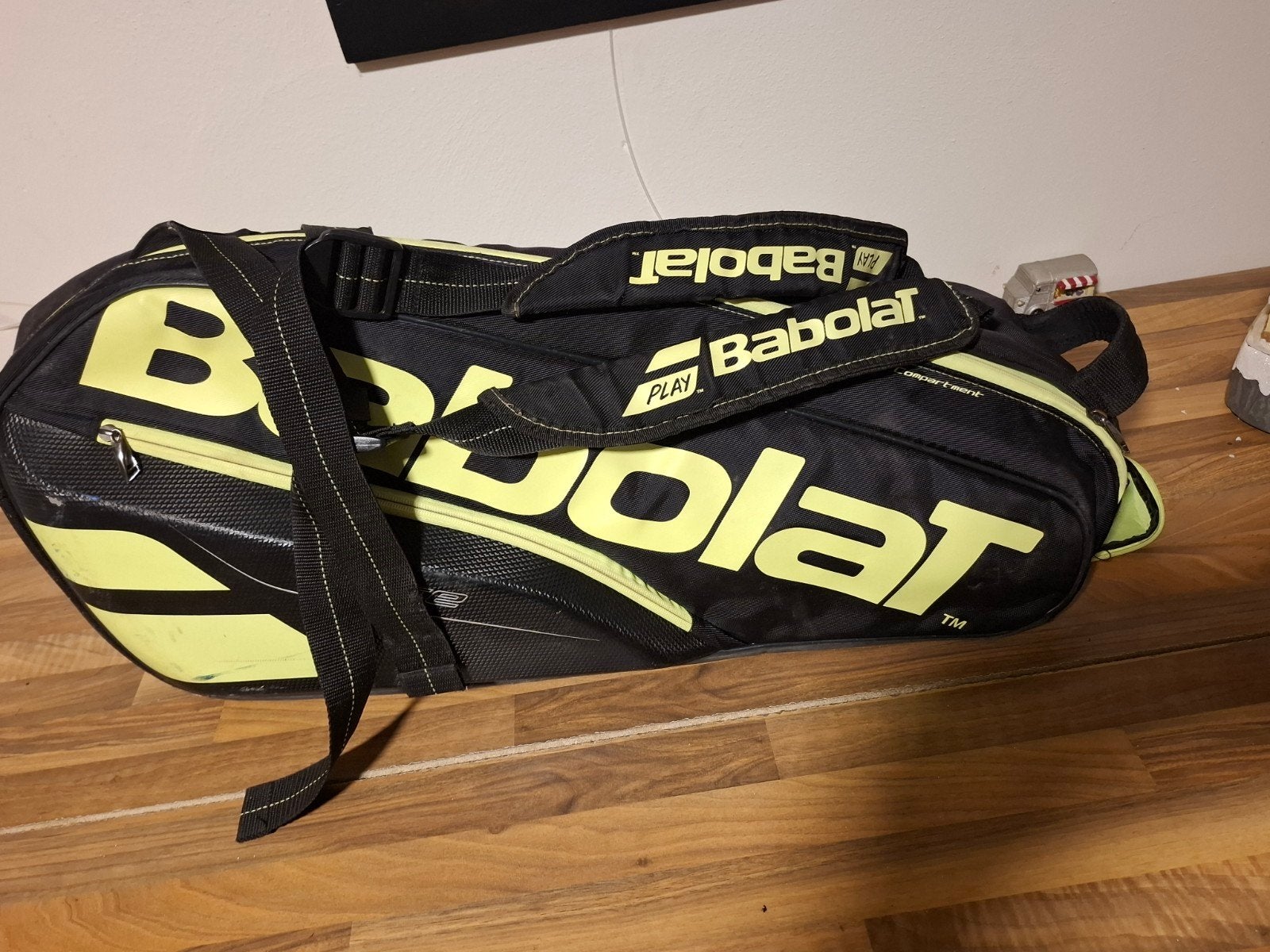 Babolat RH X 6 Pure Tennistas Zwart/Geel, Ophalen of Verzenden, Zo goed als nieuw, Tas, Babolat