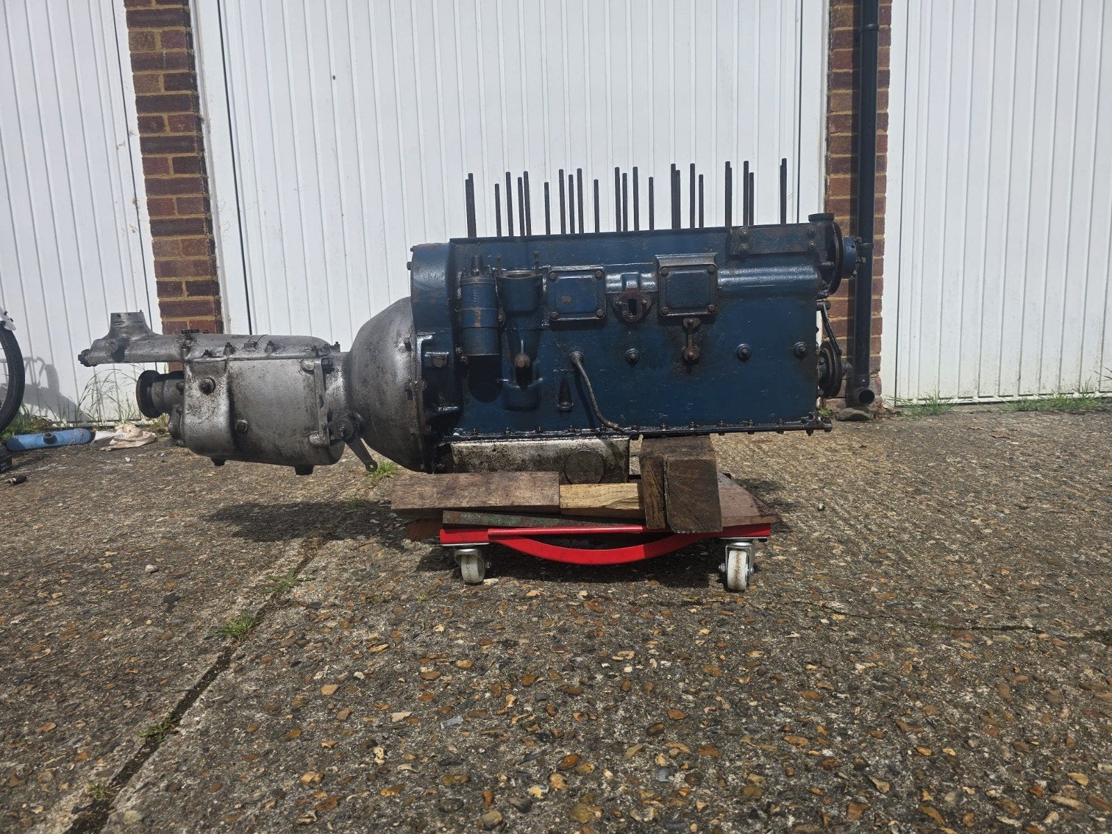 Alvis TA21 Lijnmotor met versnellingsbak en startmotor, Ophalen of Verzenden, Gebruikt, Overige automerken