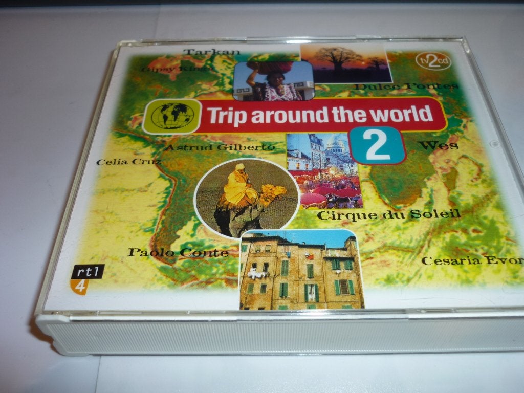 Trip Around the World 2 - Diverse Artiesten (CD), Wereldmuziek, Ophalen of Verzenden, Zo goed als nieuw, Verzamelalbum