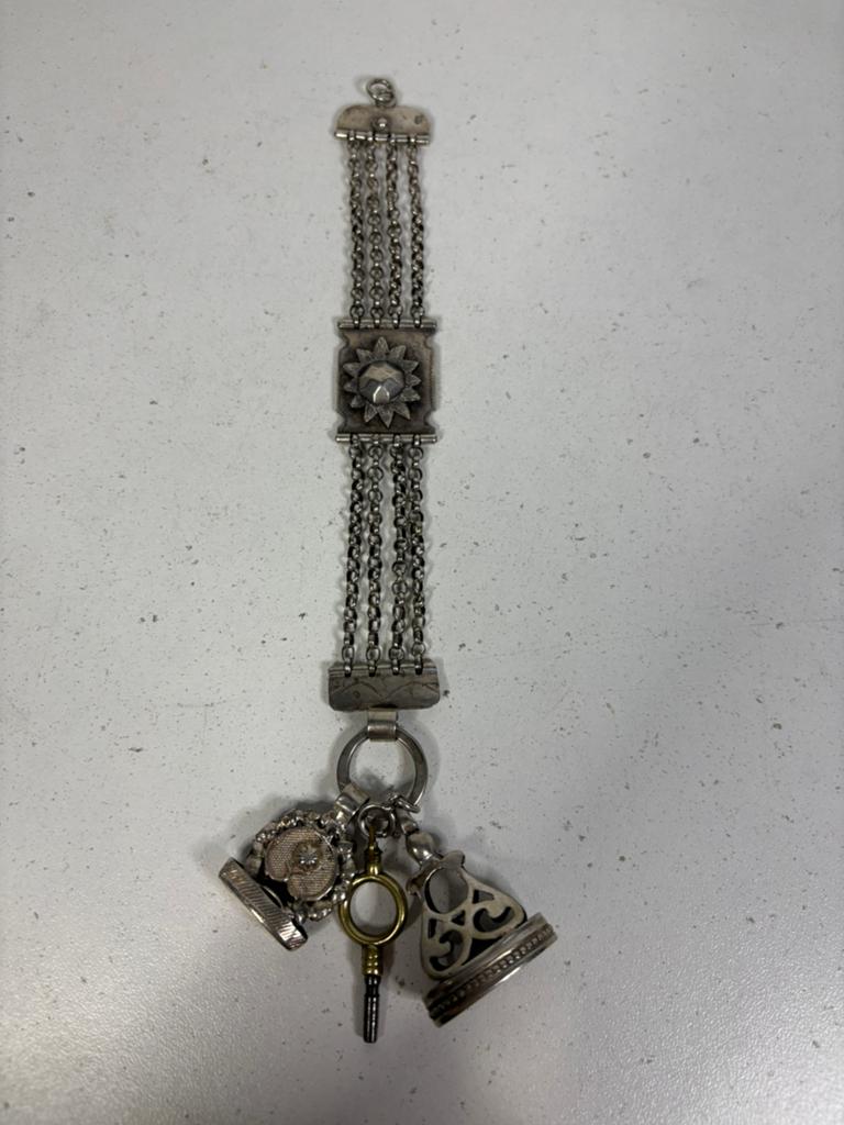 Chatelaine - zilver 1829, Ophalen of Verzenden