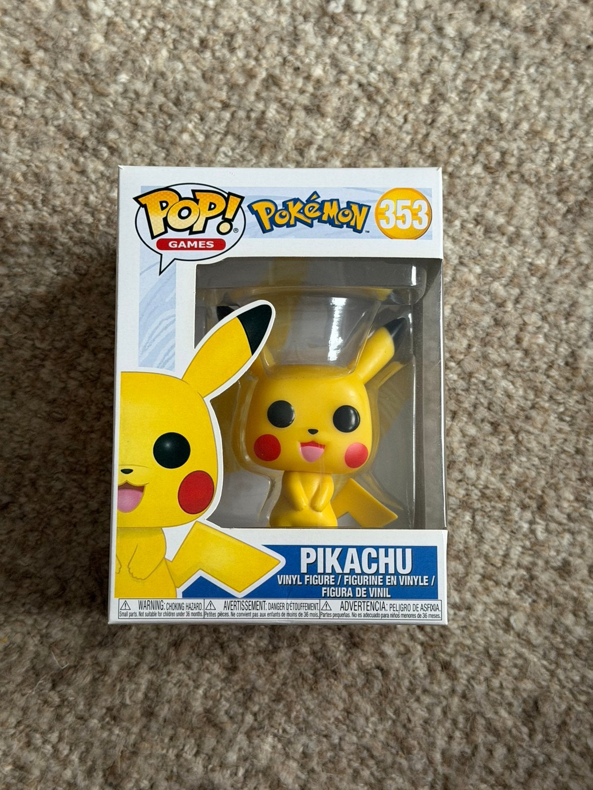Pikachu funkopop #353, Verzamelen, Poppetjes en Figuurtjes, Ophalen of Verzenden, Zo goed als nieuw