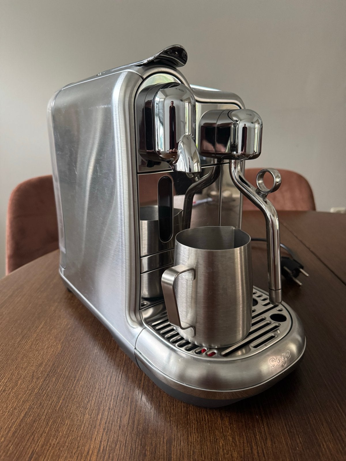 Sage Creatista Pro - SNE900 BSS Nespresso machine, Ophalen, Koffiepads en cups, Koffiemachine, Zo goed als nieuw