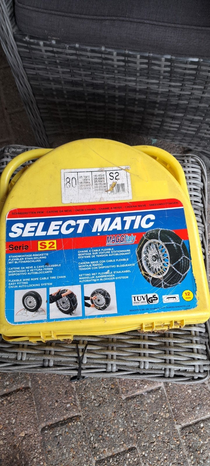 Sneeuwkettingen Maggi Italy Select Matic S2 - Nooit gebruikt, Auto diversen, Sneeuwkettingen, Ophalen of Verzenden, Gebruikt
