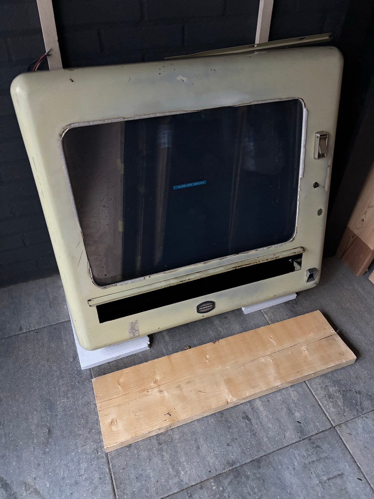 Vintage J.Ennen Sigaretten/snoepautomaat -Restauratieproject, Verzamelen, Automaten | Overige, Ophalen of Verzenden, Gebruikt