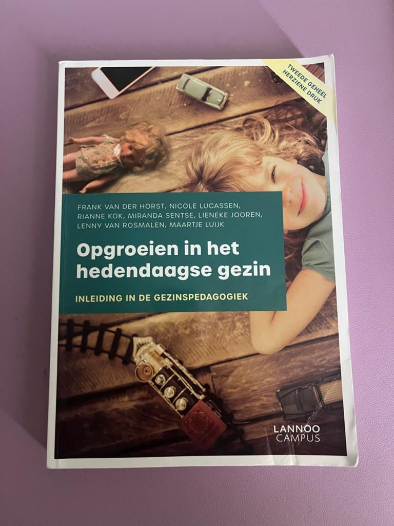 Opgroeien in het hedendaagse gezin - Gezinspedagogiek, Ophalen of Verzenden, Gamma, Zo goed als nieuw, HBO
