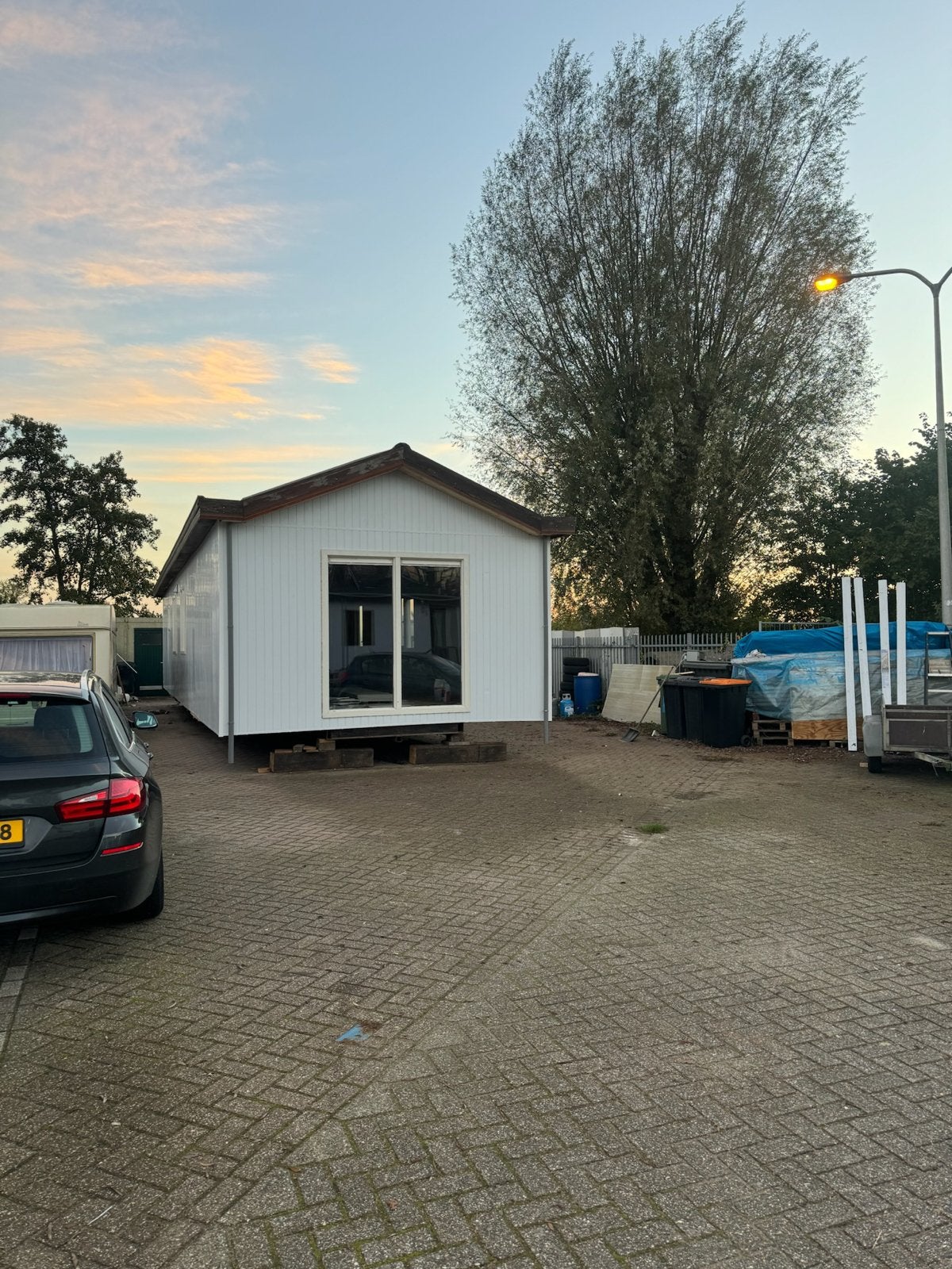 Mooie woonwagen 15x4.5, Chalet, 2 slaapkamers