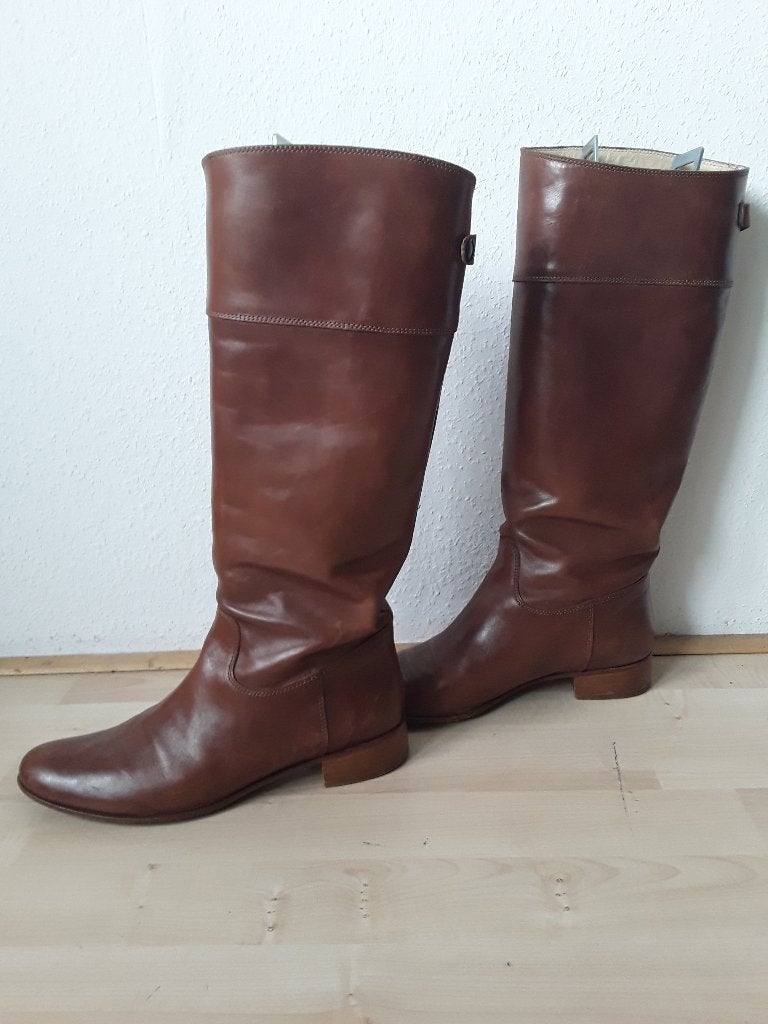 Knielaars in bruin mt 39.5 van L.K. Bennett, Hoge laarzen, Bruin, Verzenden, L.K. Bennett