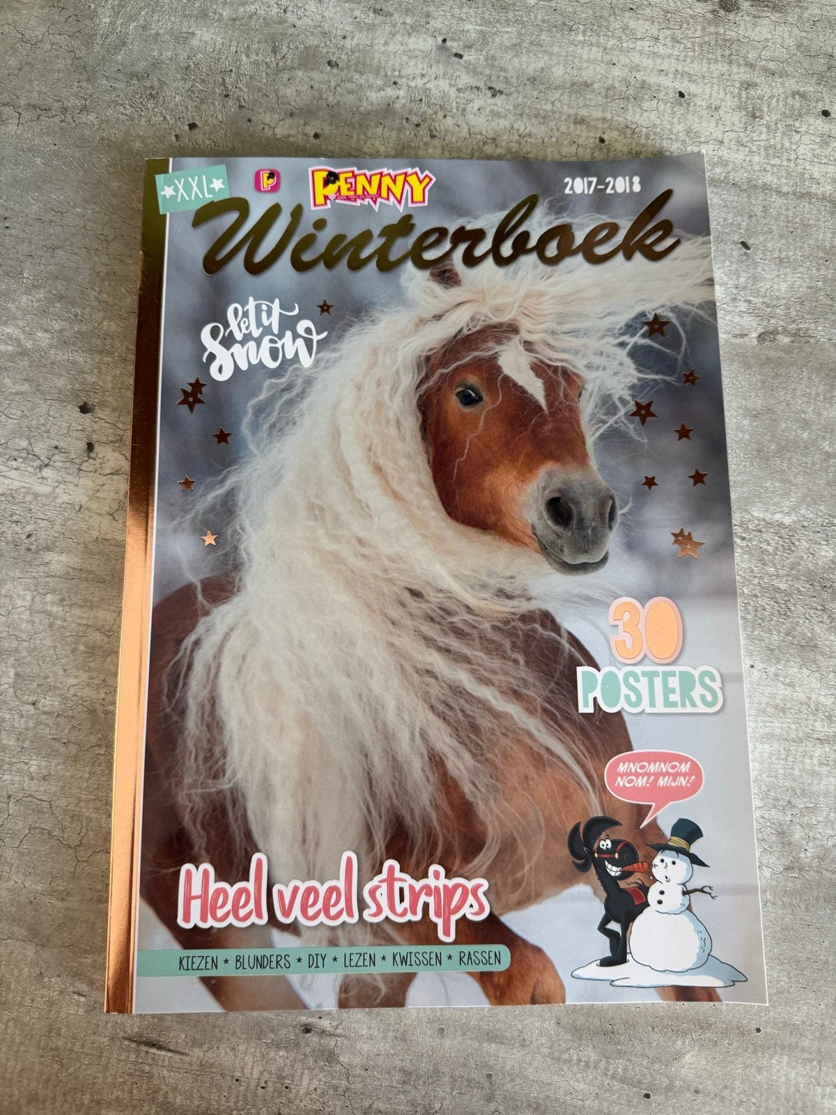 Penny Winterboek 2017-2018 XXL met veel strips en posters, Eén stripboek, Ophalen of Verzenden, Nieuw