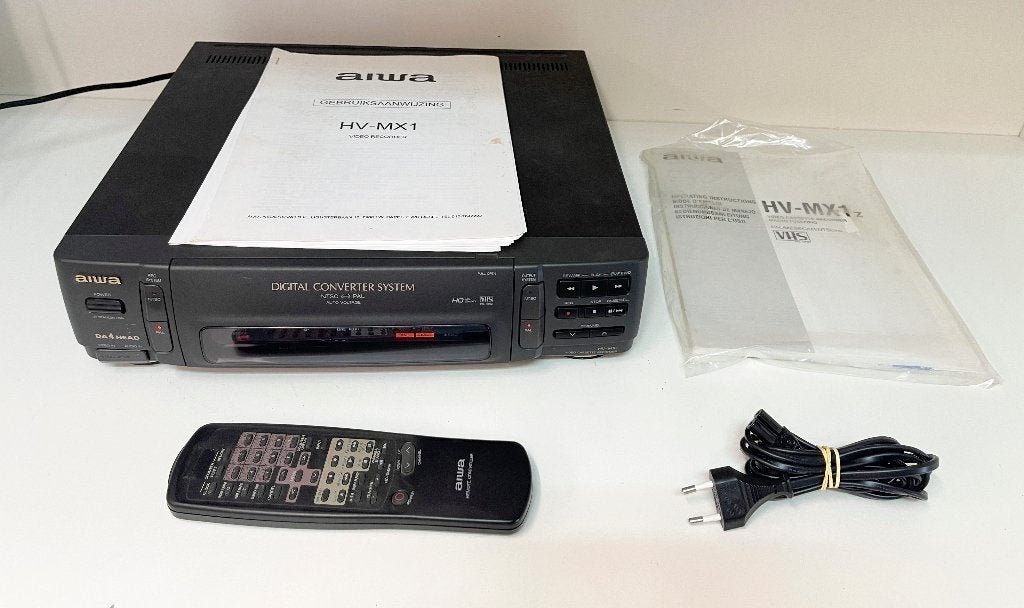 Aiwa HV-MX1 VHS Recorder/Converter-video slikt cassette niet, N, N, Ophalen of Verzenden, Zo goed als nieuw