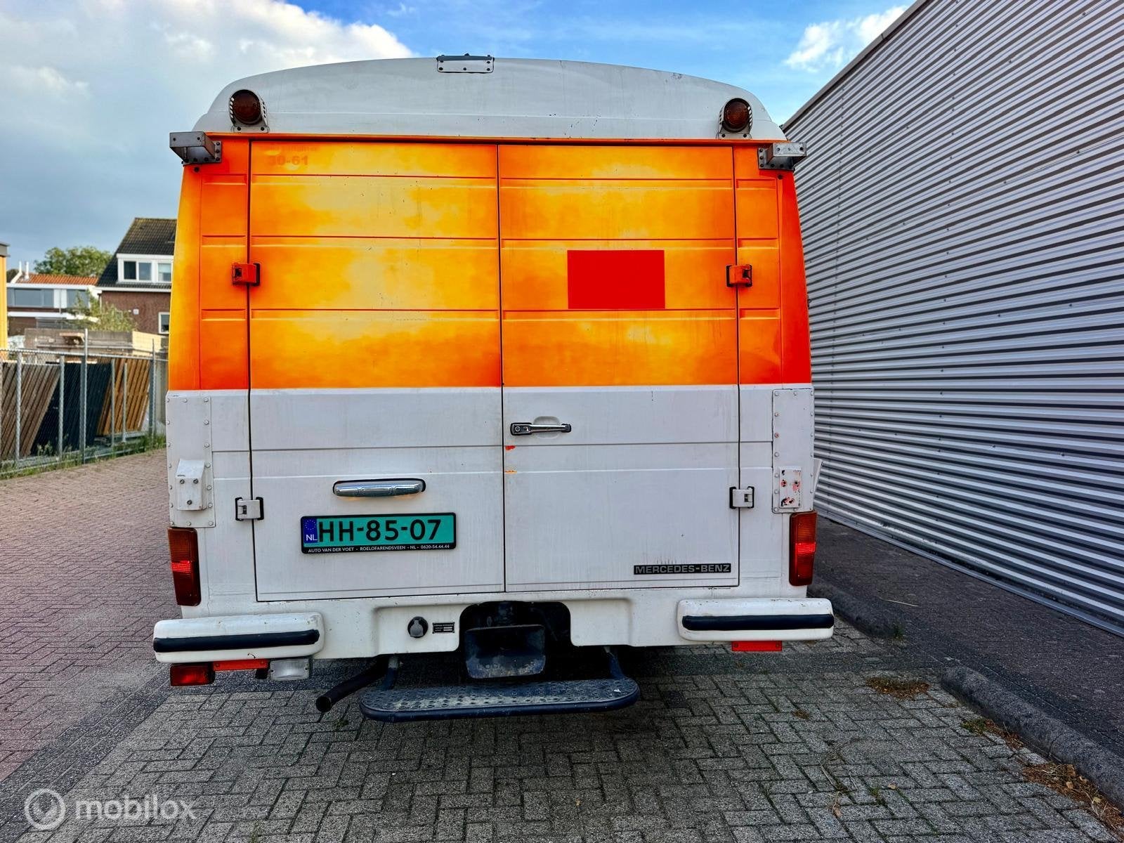 Mercedes 508 bj 1980 Breitmaul 31855 km brandweer camper, foto 6