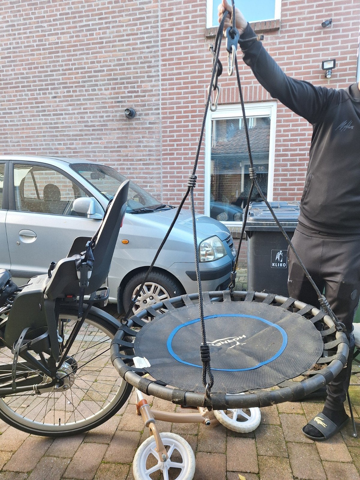 Hornet nest schommel MET ophanging, Ophalen, Gebruikt