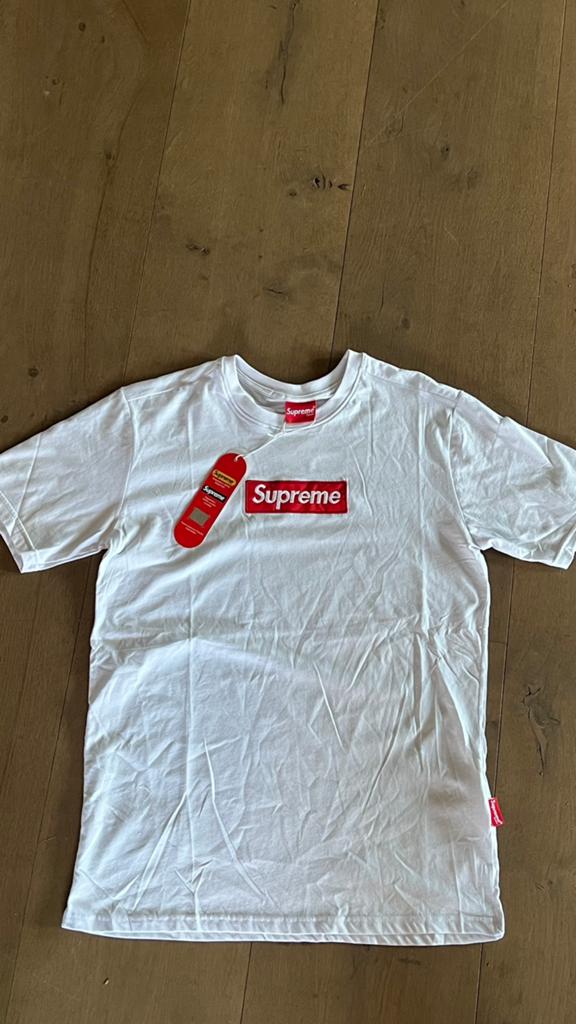 Supreme t shirt wit, Kleding | Heren, T-shirts, Ophalen of Verzenden, Nieuw, Maat 46 (S) of kleiner, Wit