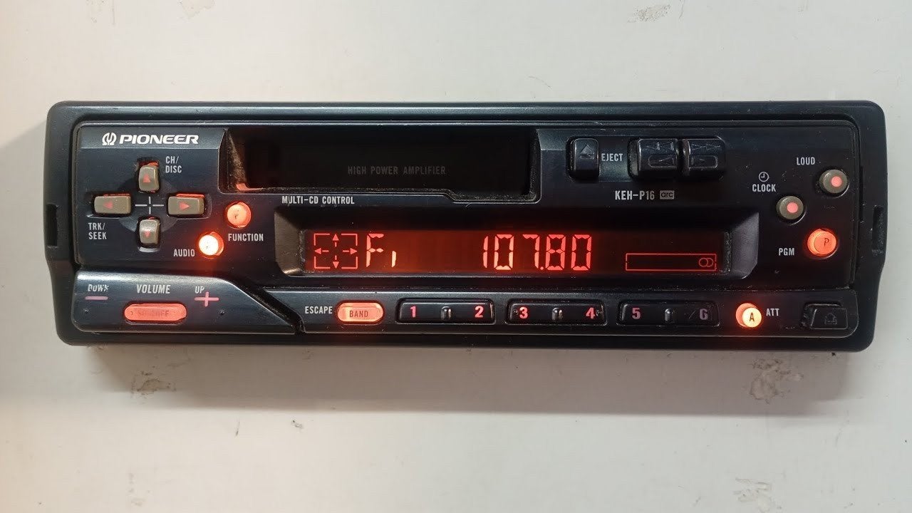 pioneer keh-p16 autoradio, Auto diversen, Ophalen of Verzenden, Zo goed als nieuw