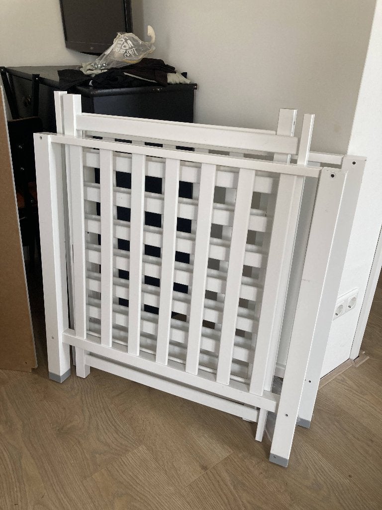 Bopita Brent box wit, verstelbaar in hoogte, Kinderen en Baby's, Ophalen, Gebruikt, Rechthoekig, In hoogte verstelbaar