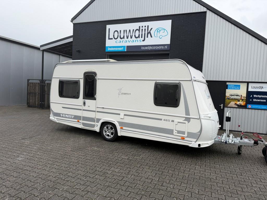 FENDT Tendenza 465 SFB ’11 (Mover, Fransbed), Caravans en Kamperen, Rondzit, Vast bed, Bedrijf, Tot en met 4