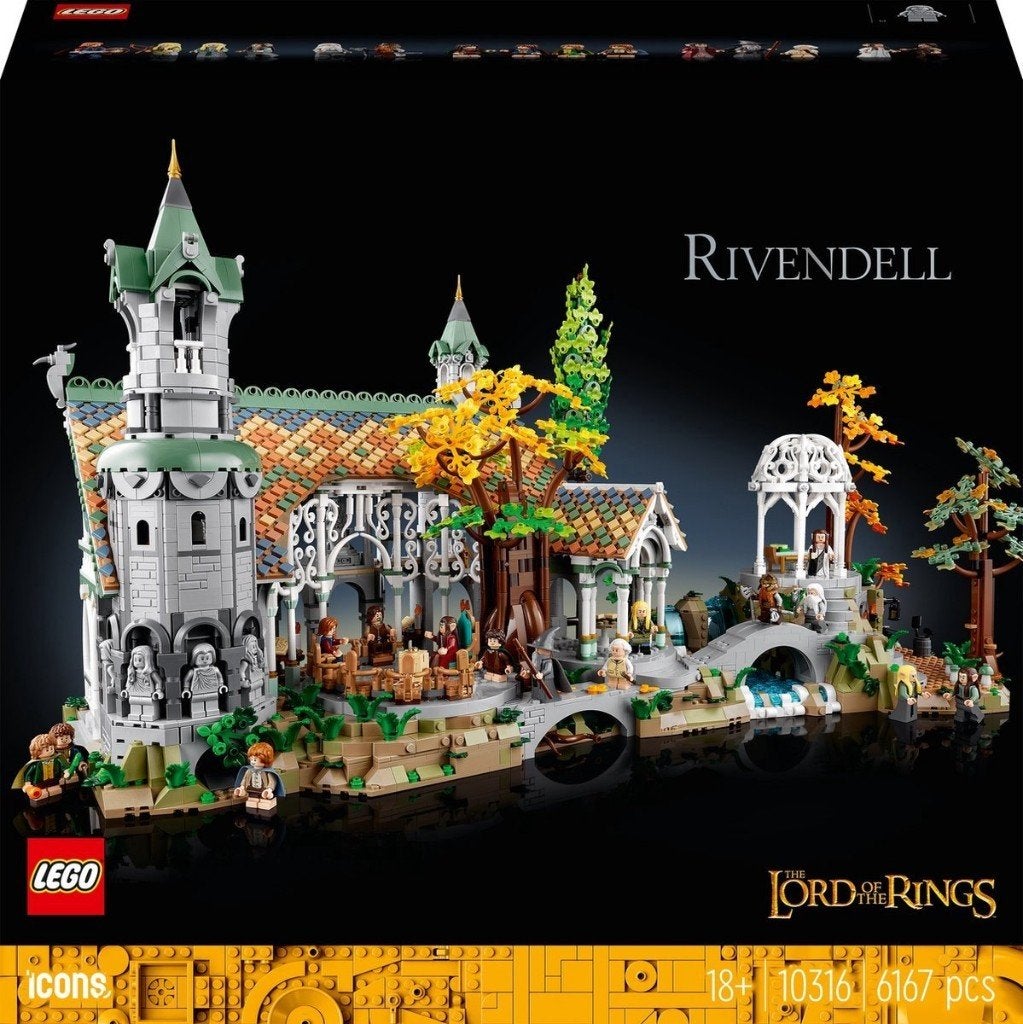 10316 – The Lord of the Rings: Rivendell (nieuw, ongeopend), Ophalen, Lego, Nieuw, Compleet