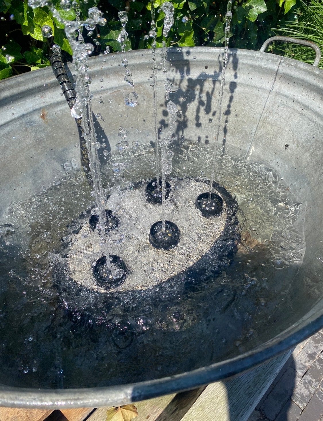 Oase quintet  Waterornament met afstandsbediening, Tuin en Terras, Waterpartijen en Fonteinen, Ophalen of Verzenden, Gebruikt