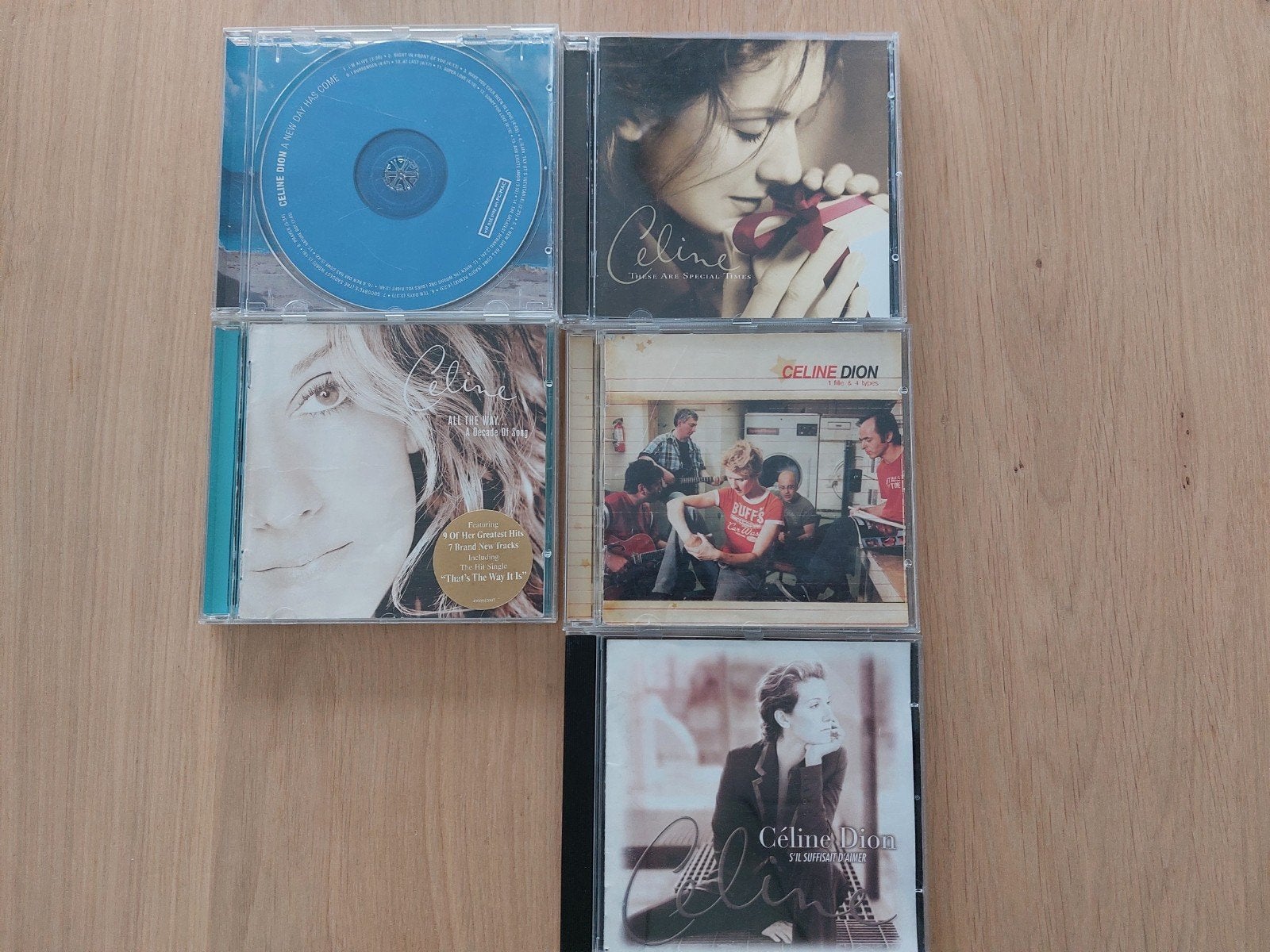 Celine Dion CD collectie - 5 albums, Cd's en Dvd's, Gebruikt, Pop, Ophalen of Verzenden, Inclusief doosje