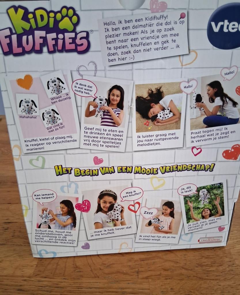 Kidi Fluffy Dalmatiër Hond, Overige merken, Overige karakters, Zo goed als nieuw, Middelgroot (20 tot 80 cm)