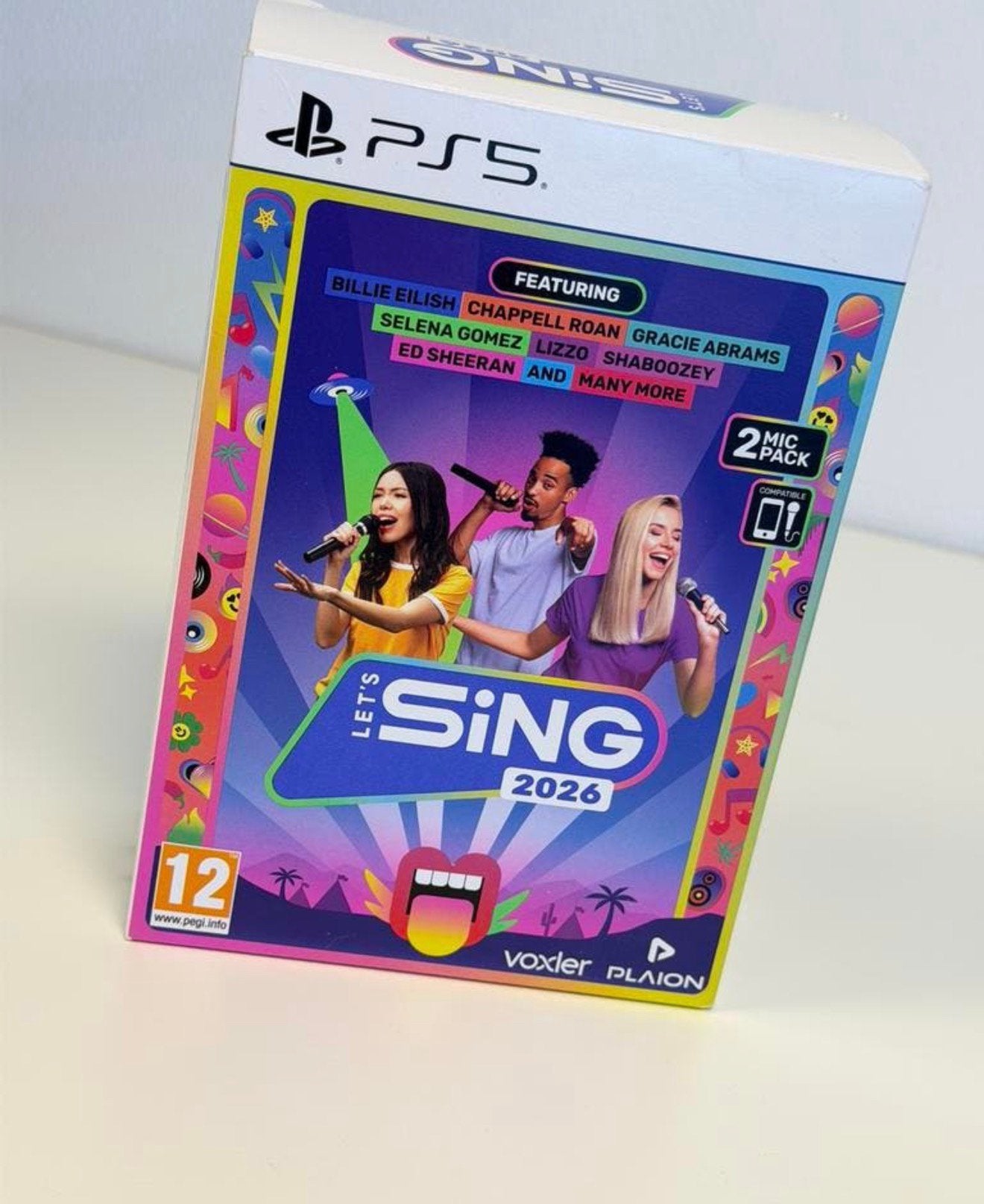 Let’s Sing 2026 PS5 + 2 Mic’s Microfoons NIEUW playstation 5, Muziek, Nieuw, Ophalen of Verzenden, H