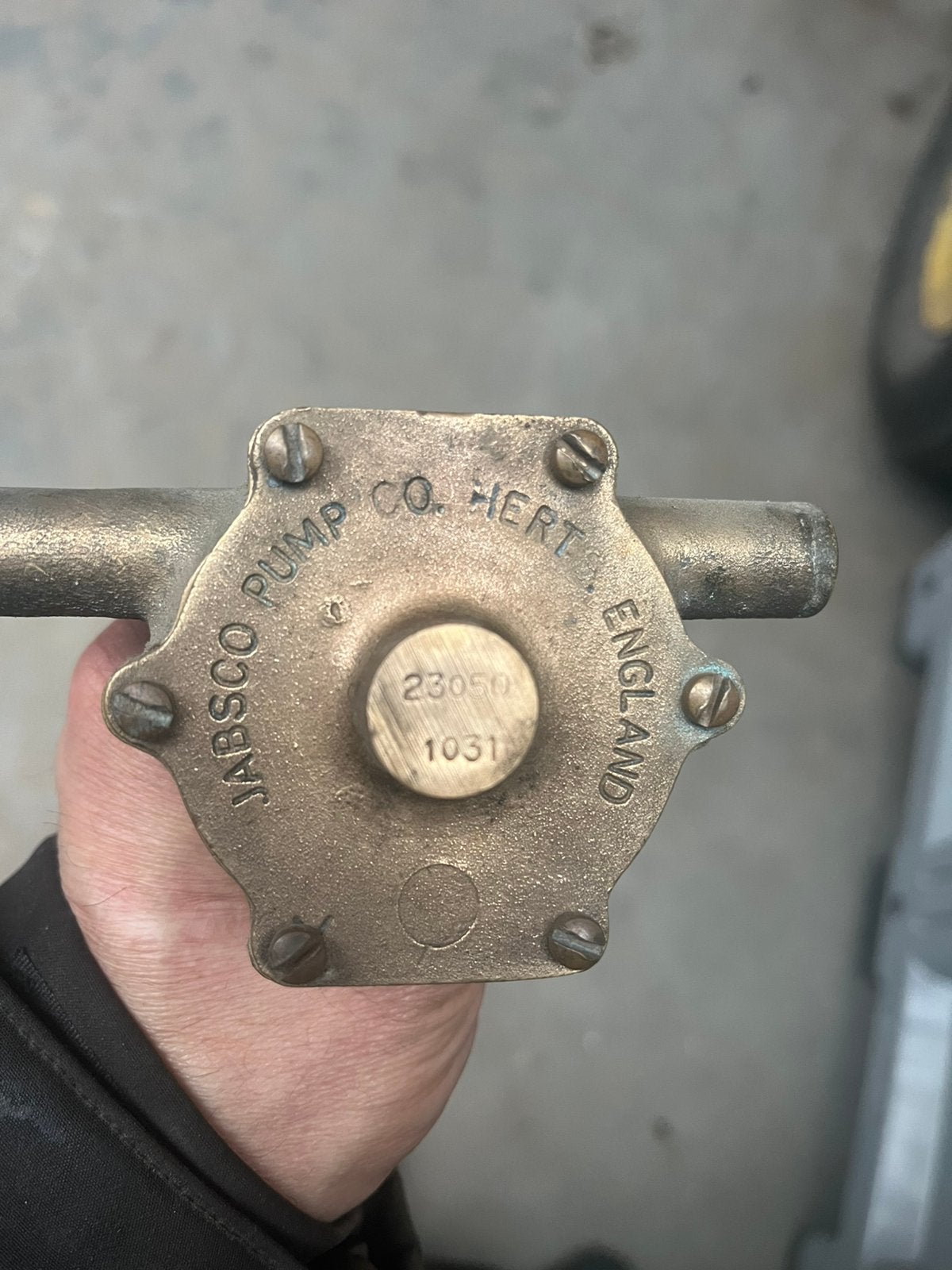 Te koop jabsco pomp type 23050  1031 impeller, Ophalen of Verzenden, Gebruikt, Motor en Techniek, Zeilboot of Motorboot