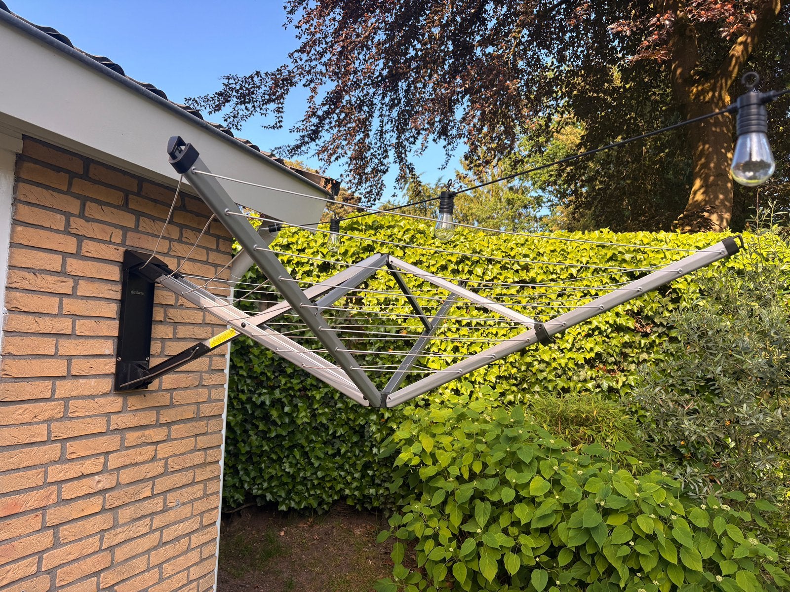 Brabantia wanddroogrek wanddroger perfecte staat, Ophalen, Zo goed als nieuw, Droogmolen