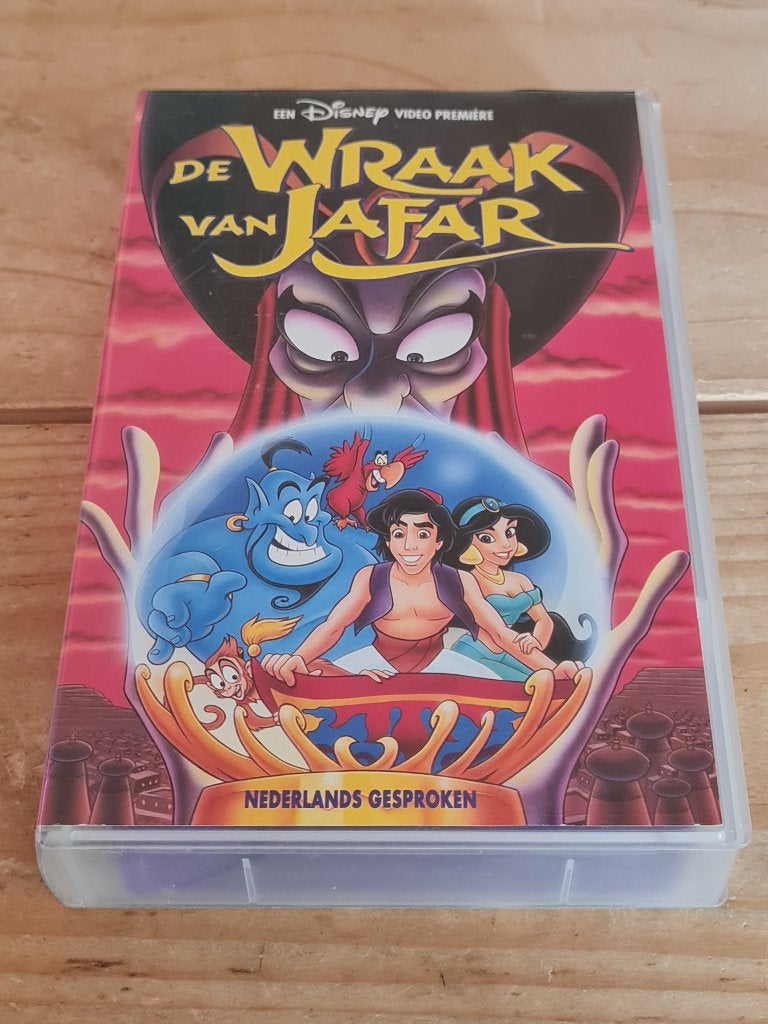 VHS Disney - Aladdin De wraak van Jafar VHS 3223716, Alle leeftijden, Zo goed als nieuw, Ophalen of Verzenden, Nederlands