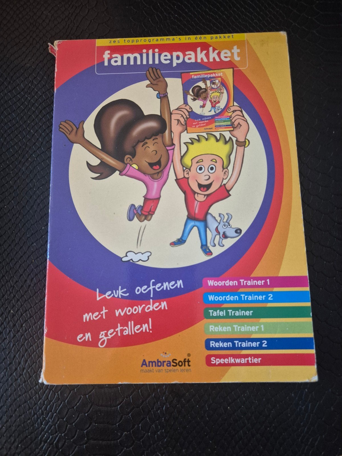 ambrasoft familiepakket, 1 speler, Ophalen of Verzenden, Zo goed als nieuw