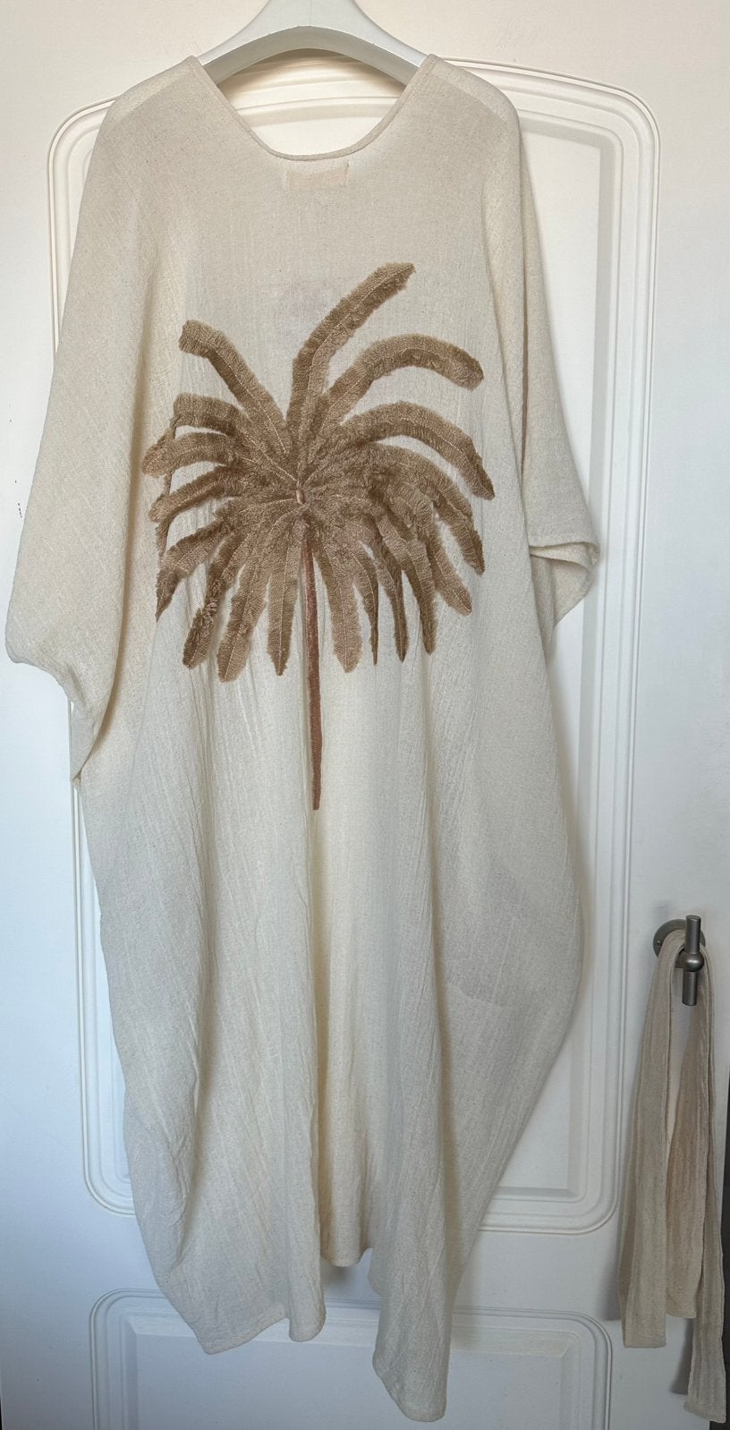 Hot Lava , bohemian ibiza kimono/vest, palmboom , one size, Ophalen of Verzenden, Nieuw