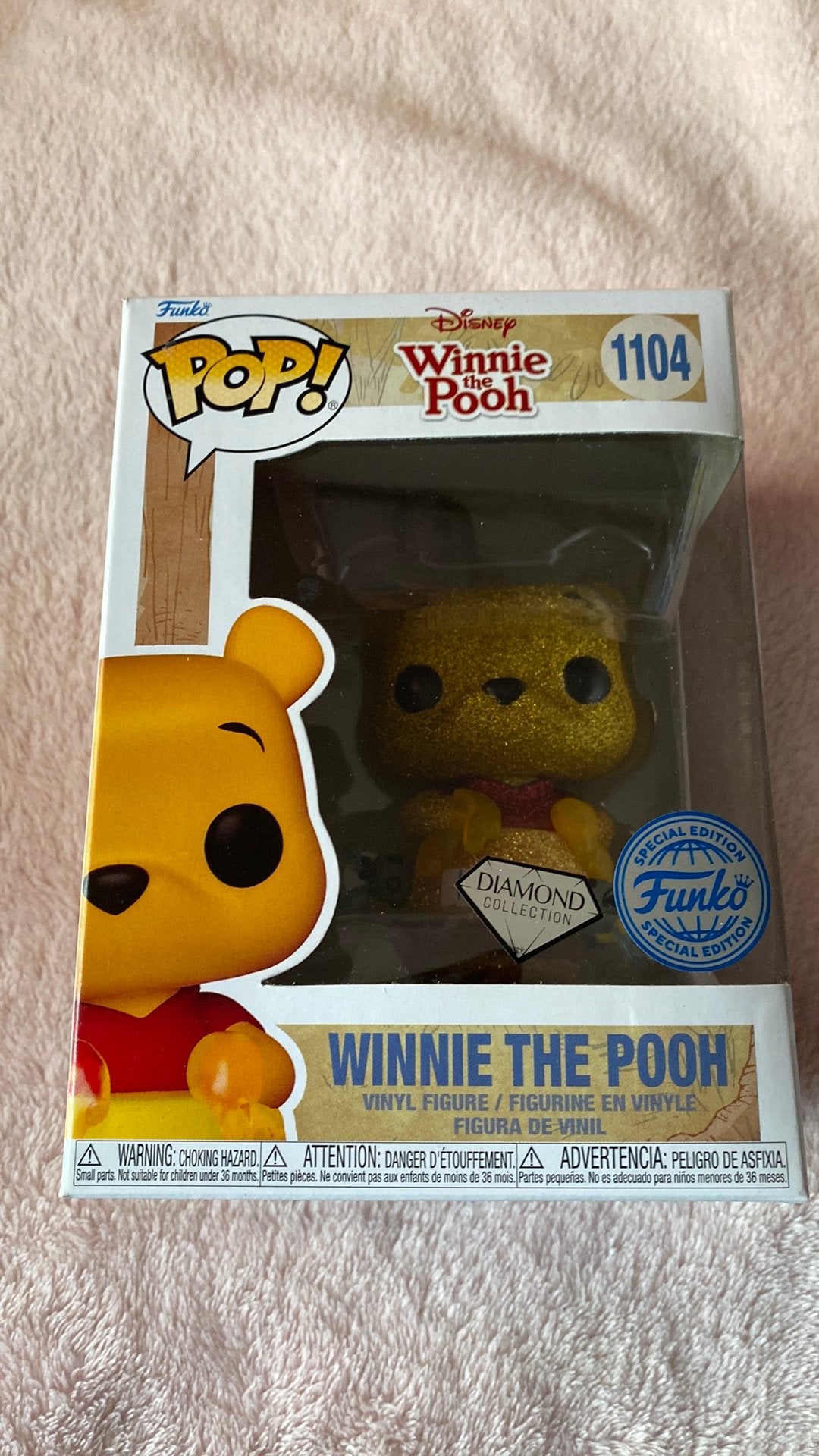 Funko Pop Winnie the pooh diamond exclusive, Ophalen of Verzenden, Nieuw