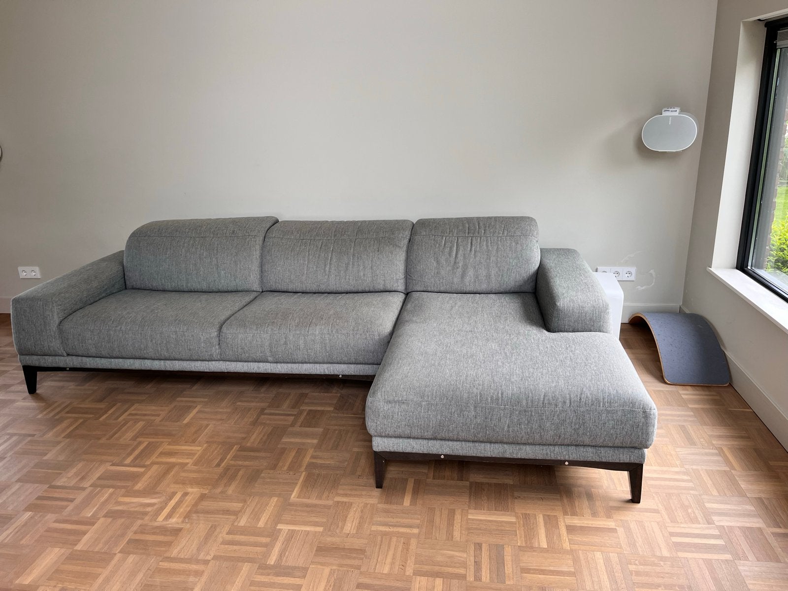 Natuzzi Italia Borghese bank, Huis en Inrichting, Banken | Complete zithoeken, Gebruikt, Stof, Ophalen