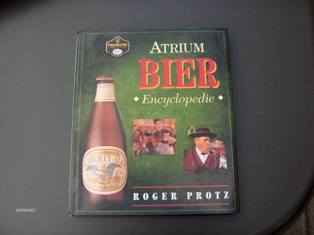 Atrium bierencyclopedie - Roger Protz, Ophalen of Verzenden, Gelezen, Overige onderwerpen