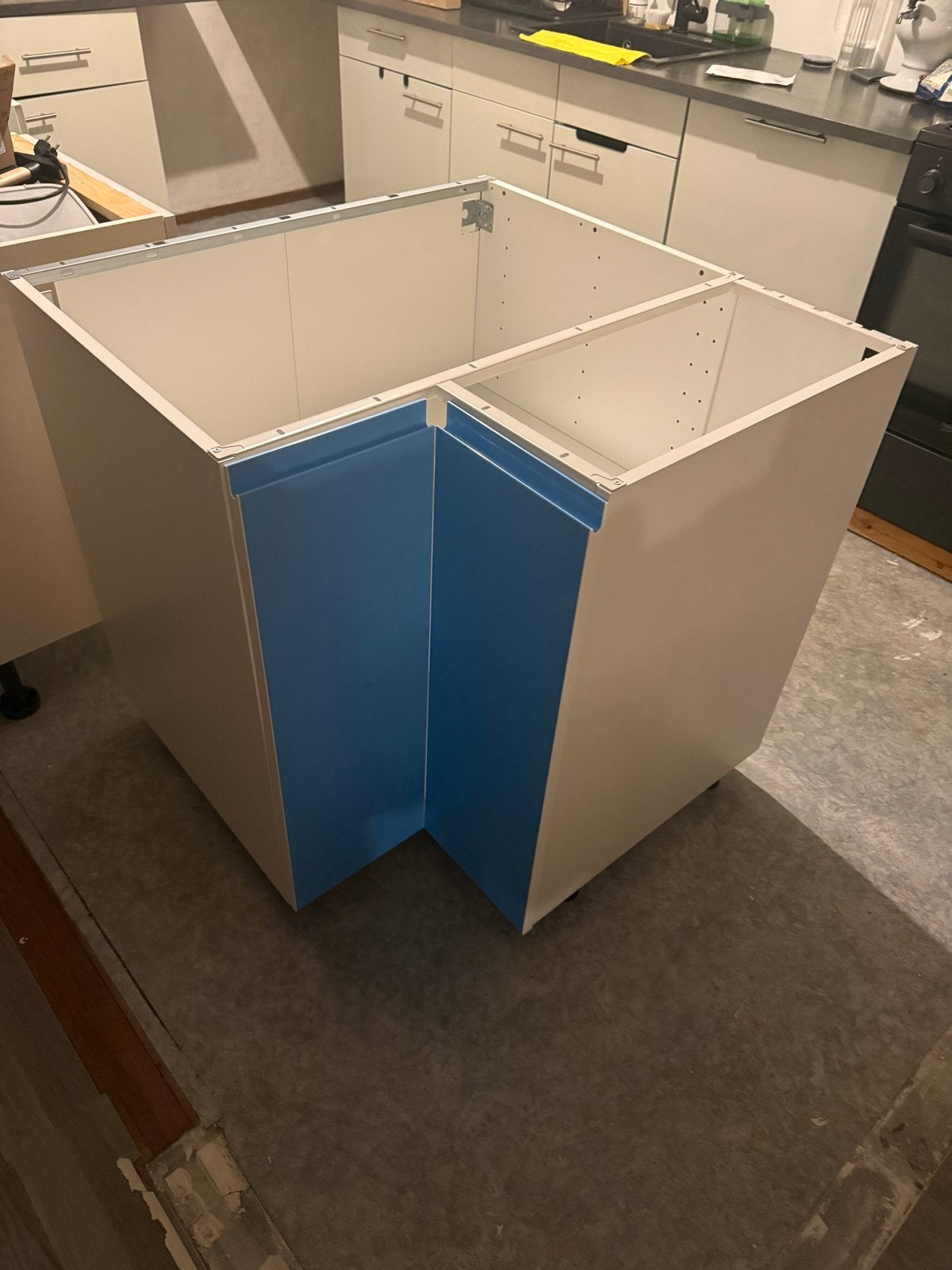 IKEA Metod Hoekonderkast, Ophalen, Wit, Nieuw, 50 tot 100 cm