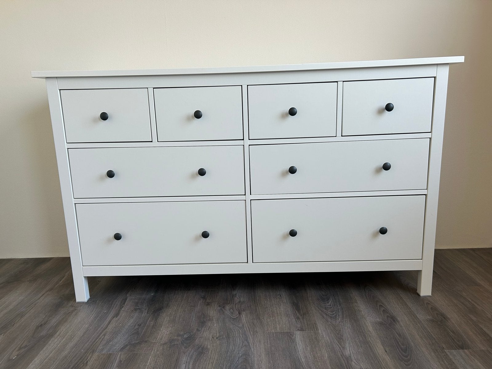 IKEA Hemnes ladekast commode - Wit, 8 lades, Ophalen, 5 laden of meer, 150 tot 200 cm, Zo goed als nieuw