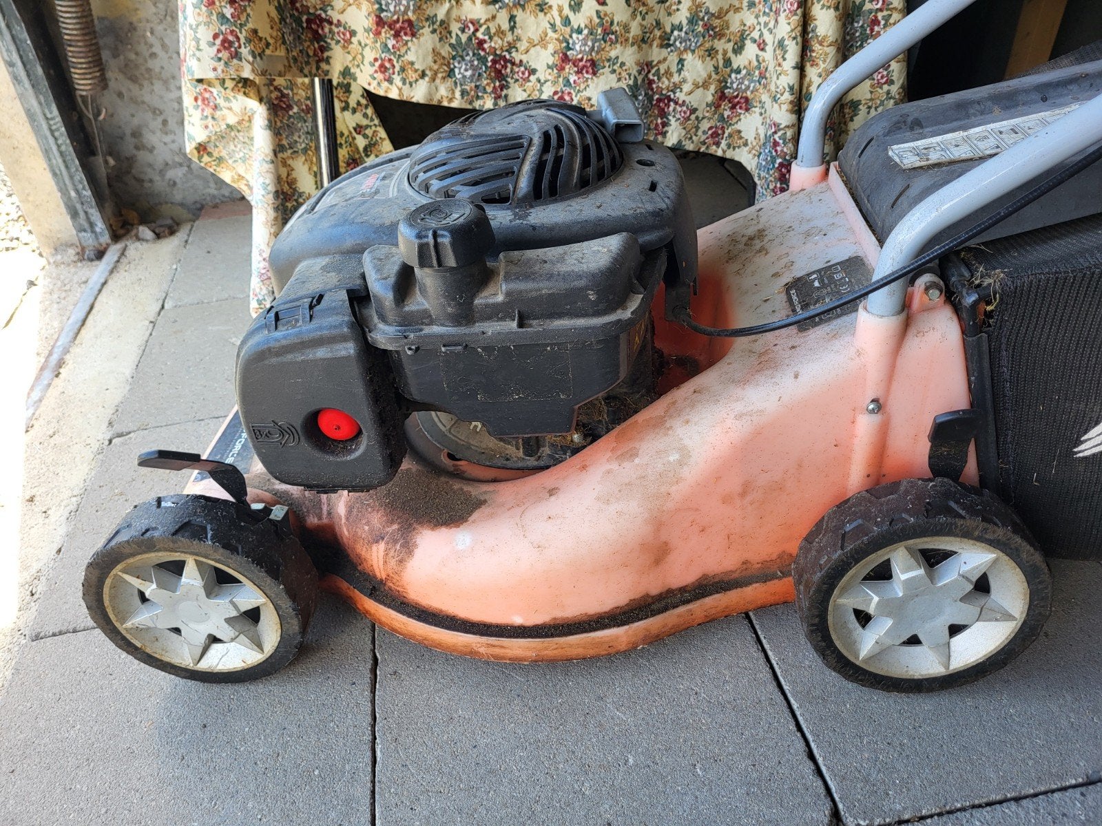 Grasmaaier YardForce met Briggs & Stratton motor, Ophalen of Verzenden, Gebruikt