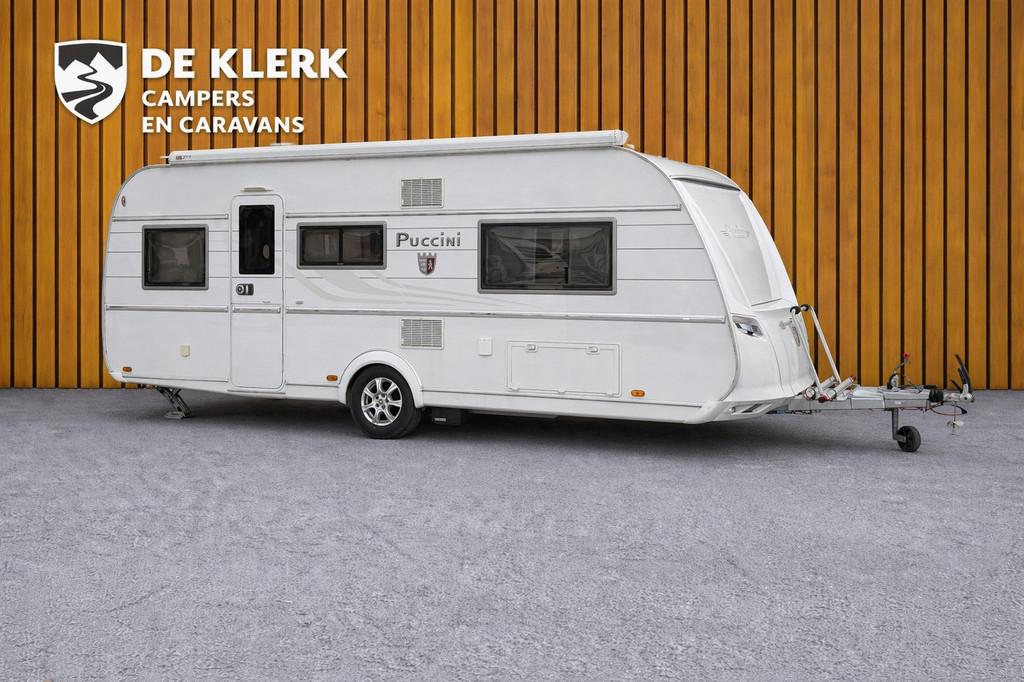 Tabbert PUCCINI 560 TD (bj 2018), Caravans en Kamperen, Tabbert, Schokbreker, Bedrijf, Info@deklerkcaravans.nl