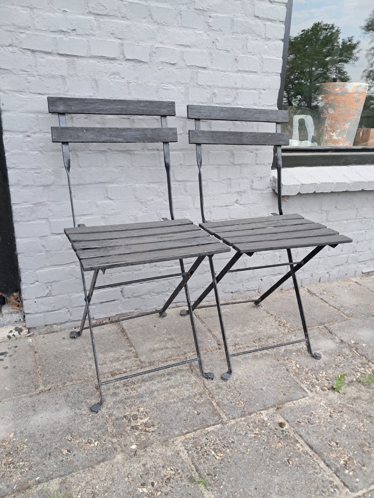 Set van 2 tuinstoeltjes, Ophalen