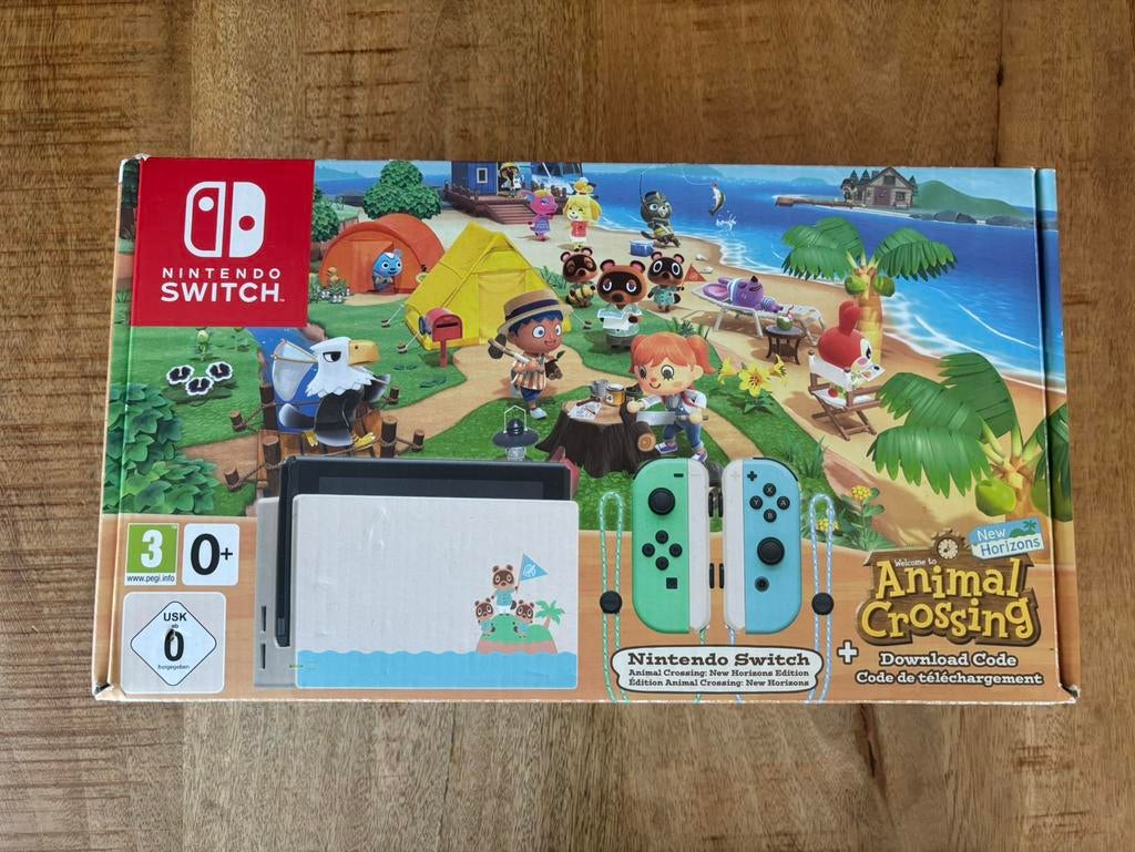 Special edition Switch Animal Crossing: New Horizons, Ophalen of Verzenden, Zo goed als nieuw, Met 1 controller, Switch Original