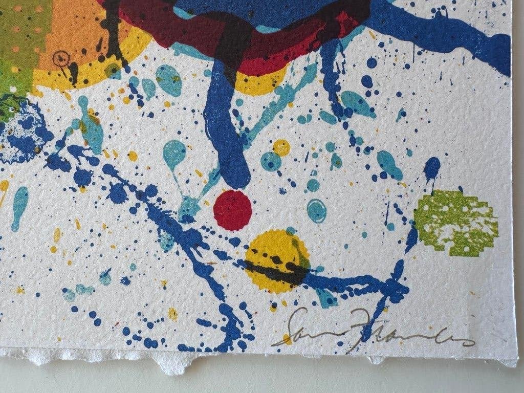 Sam Francis offsetdruk, Ophalen