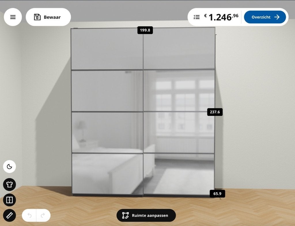 Wardrobe – Like New!, Ophalen, 200 cm of meer, 150 tot 200 cm, Zo goed als nieuw