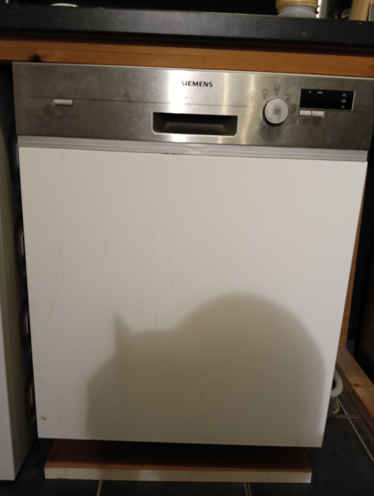 Siemens inbouw vaatwasser - Wit, goed onderhouden, Ophalen, Gebruikt, Minder dan 85 cm, 60 cm of meer