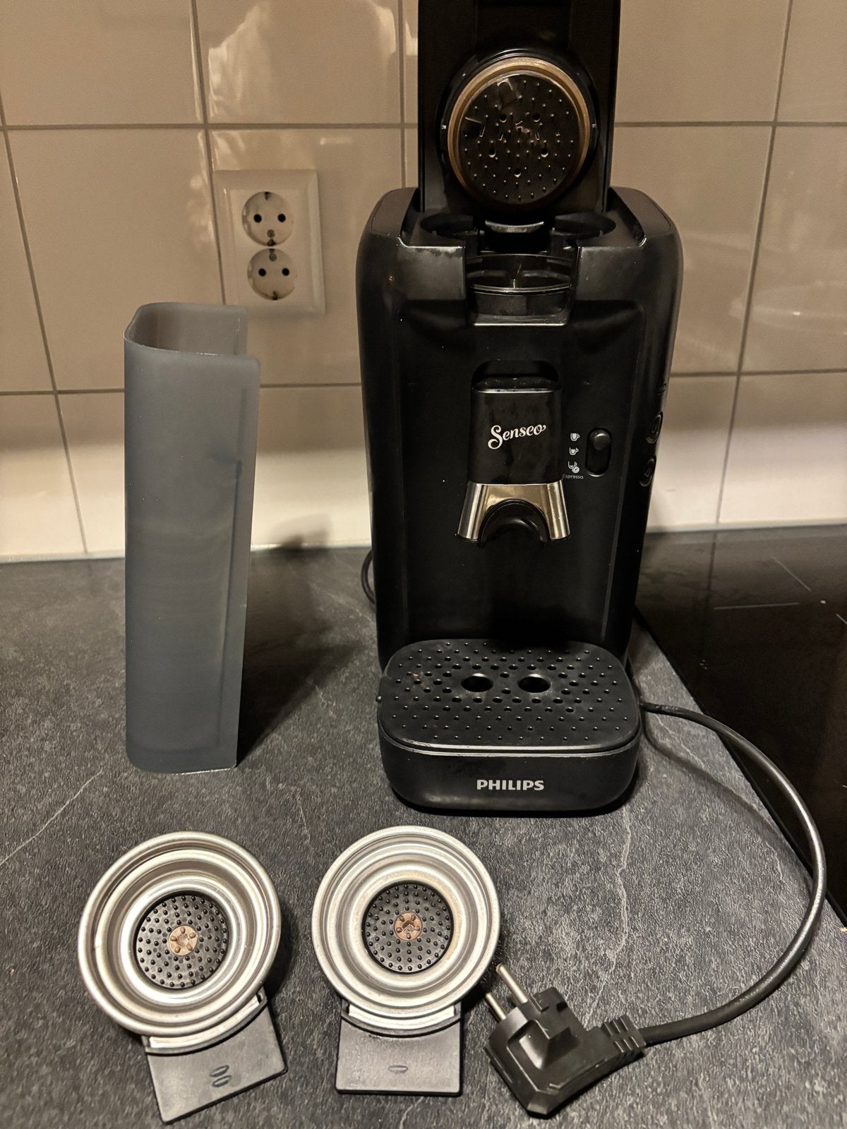 Senseo Maestro Koffiezetapparaat - Zwart, compleet, Gebruikt, Koffiemachine, Ophalen of Verzenden, 2 tot 4 kopjes