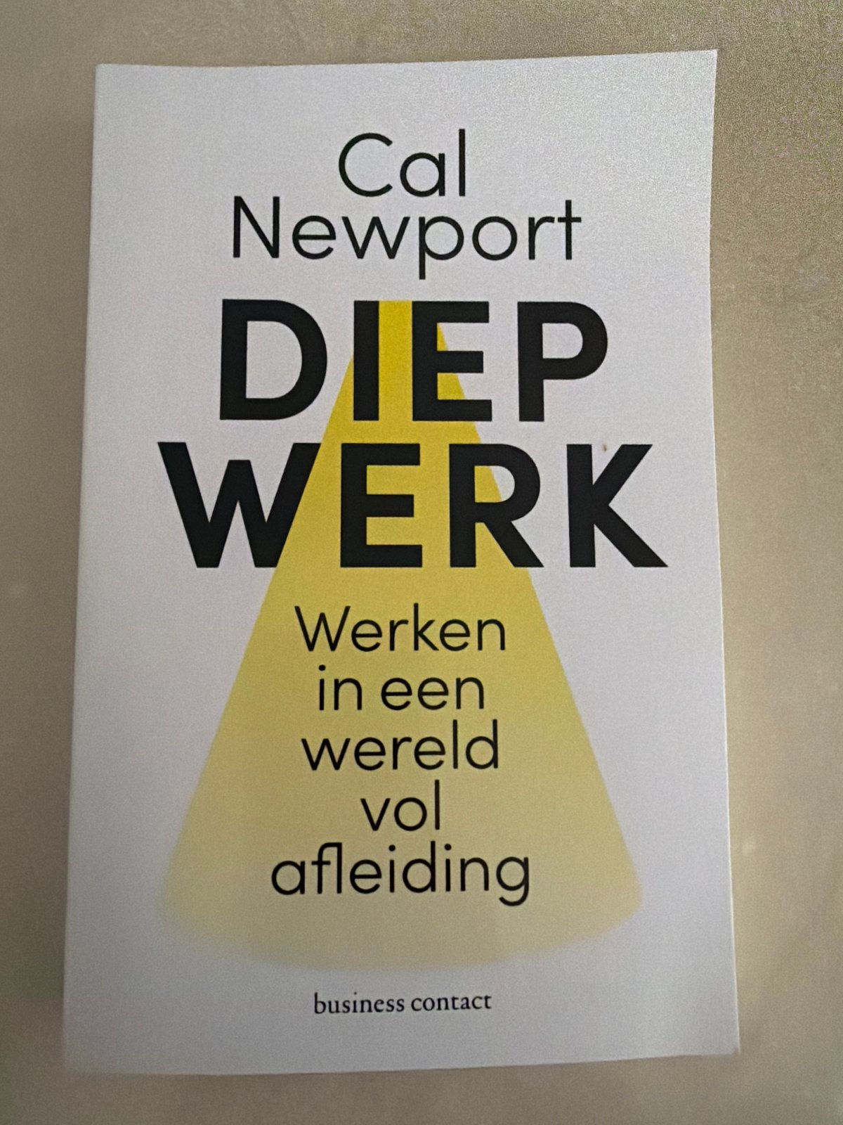 Diep Werk - Cal Newport (Nieuw), Ophalen of Verzenden, Nieuw, Management