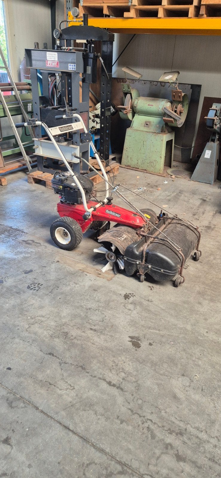 Tielbürger TK18 veegmachine, Ophalen, Gebruikt, Tielbürger