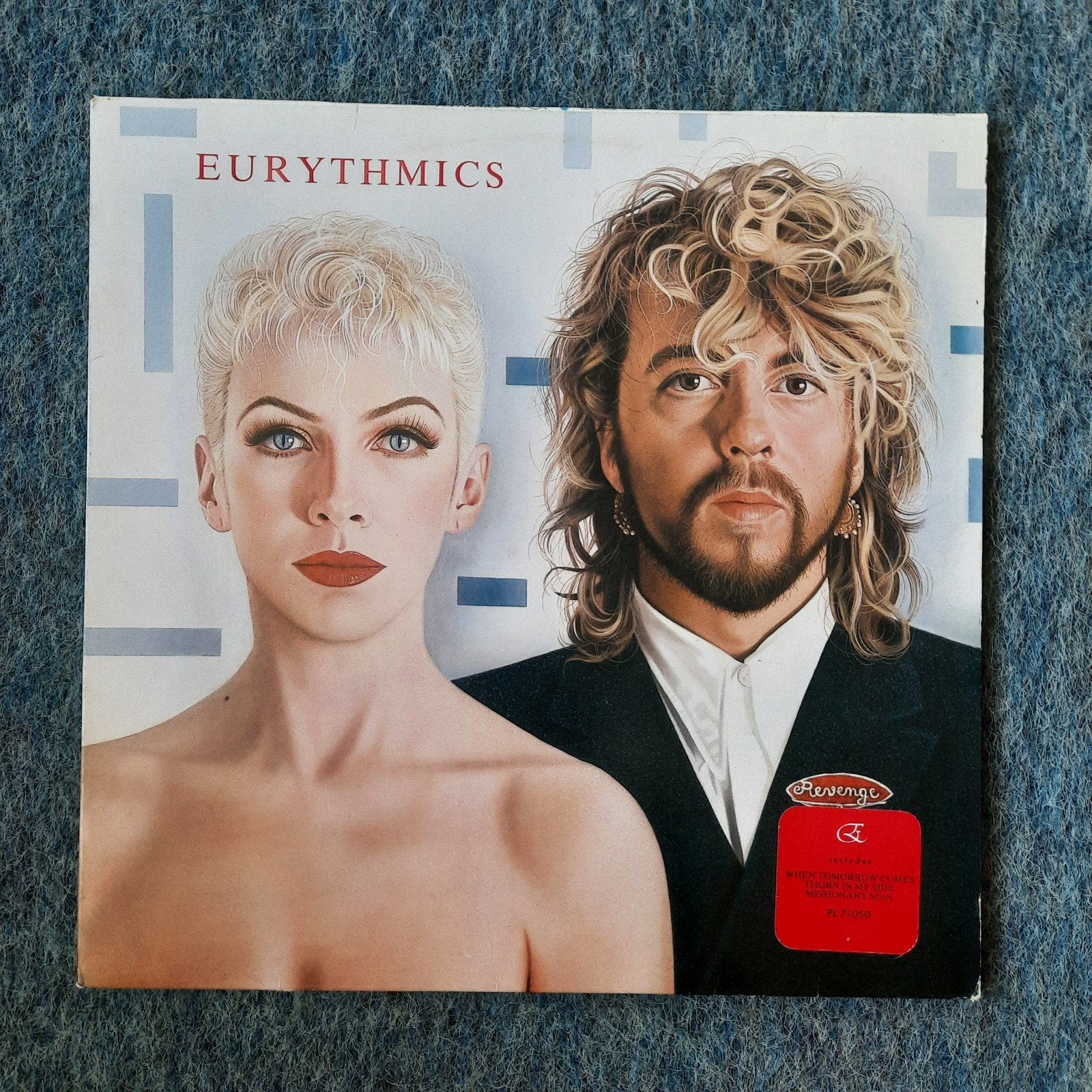 Lp Eurythmics - Revenge, LP, Pop, Ophalen of Verzenden, Zo goed als nieuw
