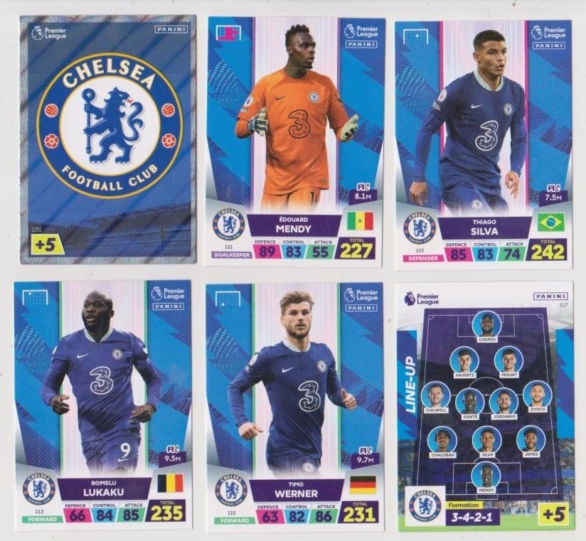 Panini krt English Premier League 2022-2023, Verzenden, Zo goed als nieuw, Buitenlandse clubs, Poster, Plaatje of Sticker